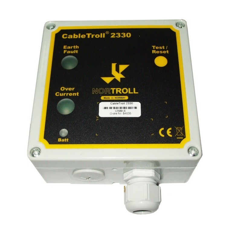 Indicator programabil de defect cu pamantul si de scurtcircuit - tip Cabletroll 2320 _ 2330
