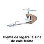 Cleme de legare la pamant - pentru sina cale ferata